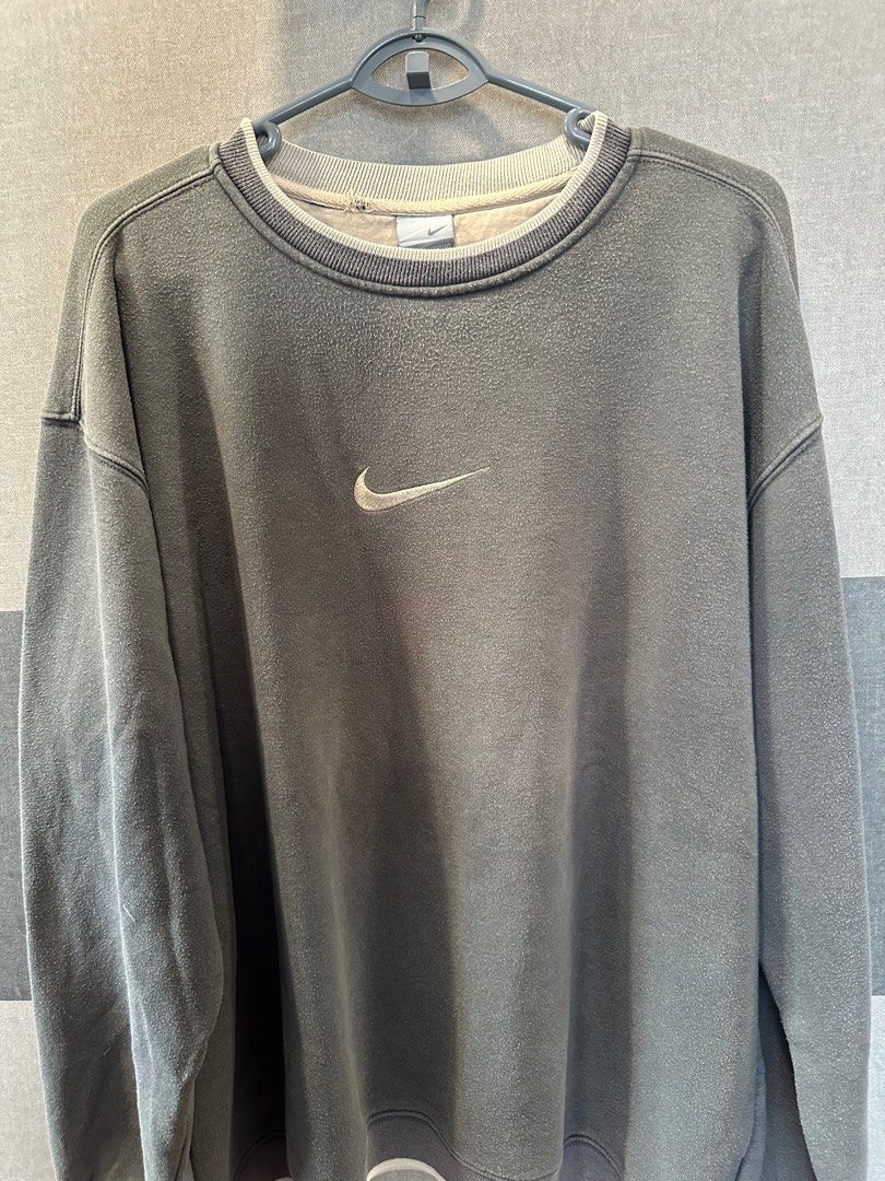 nike vintage sweater green