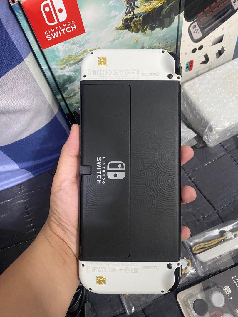 Nintendo Switch OLED Tears of the Kingdom Edition with 55 digital games