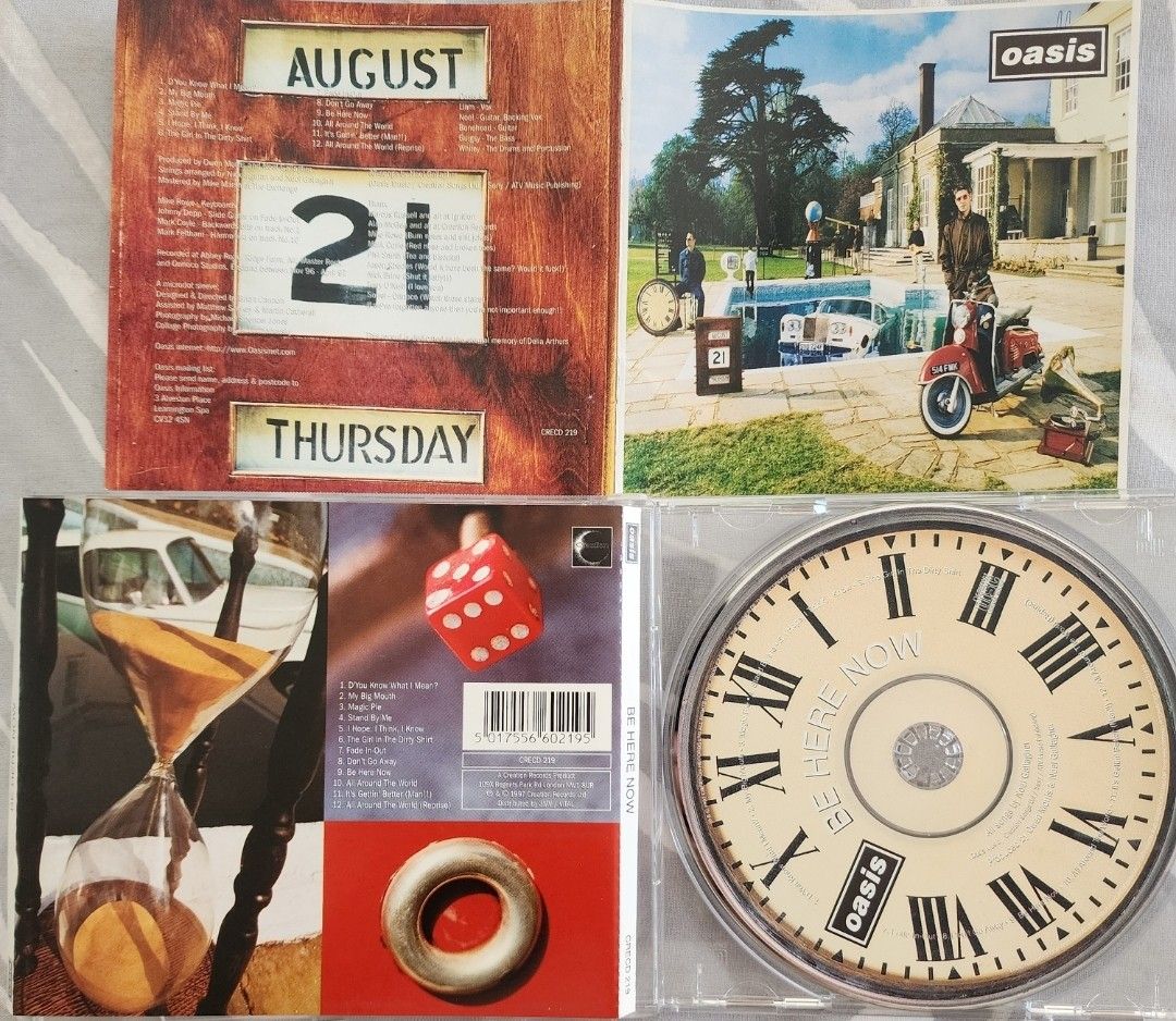 Oasis - Be Here Now (Category: CDs & DVDs) located in Cebu City. Submitted by g_roshamboo (Listing ID 1055321111, Image 3). Description: cd*.