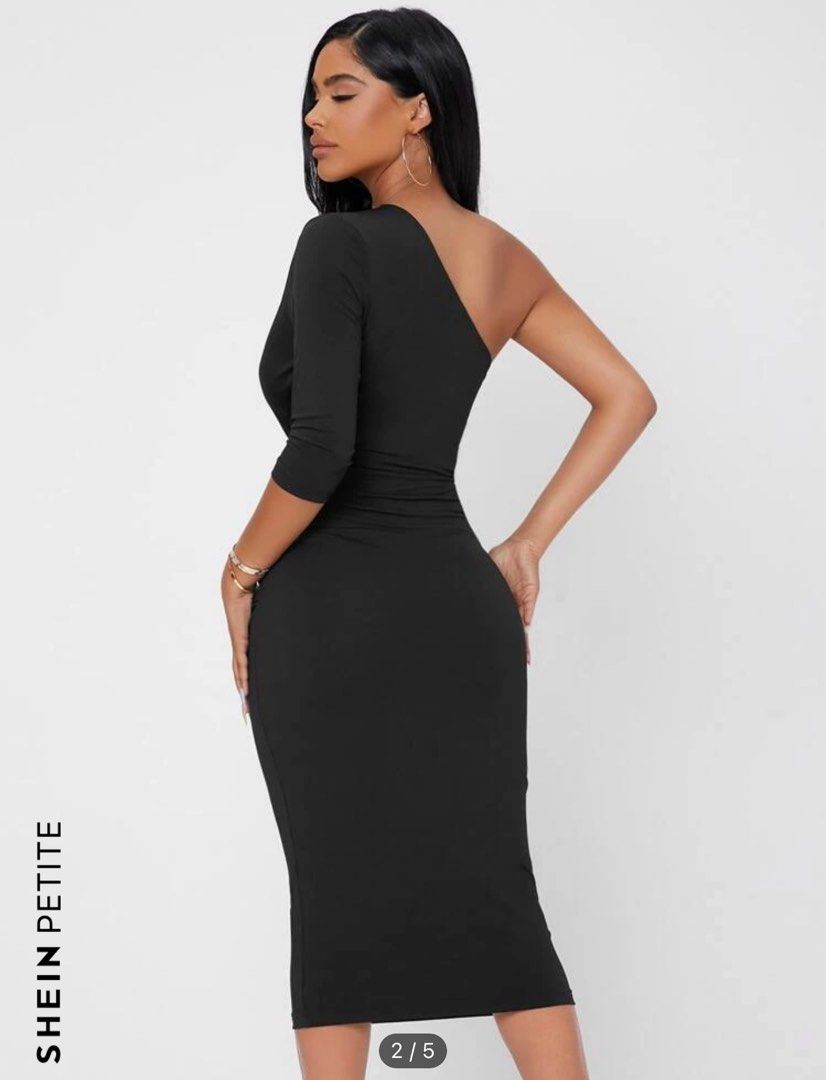 One shoulder black dress (Category: Dresses) located in Mandaluyong City. Submitted by jhapss (Listing ID 1331716782, Image 2). Description: .