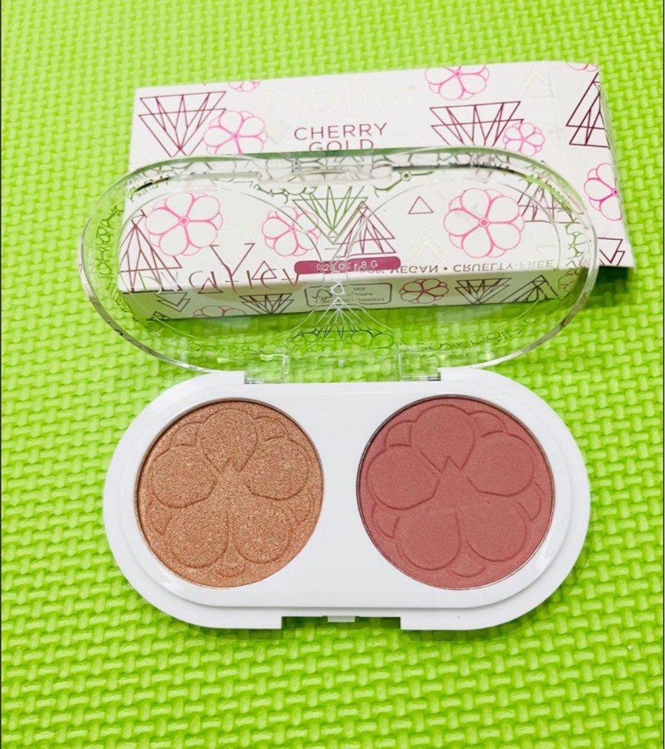 ‼️Pacifica Cherry Gold Highlighter & Blush 8grams (Category: Makeup) located in San Juan City. Submitted by cashfrancefashioncosmetics_ph (Listing ID 1331620287, Image 1). Description: ‼️Pacifica Cherry Gold Highlighter & Blush 8grams 📌550 Only Shade ROSE GOLD& CHERRY SPIRITS .