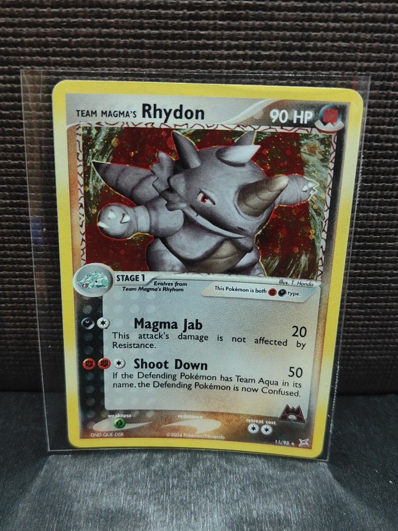 Pokemon card Rhydon Holo, Hobbies & Toys, Toys & Games on Carousell Pokemon card Rhydon Holo, Hobbies & Toys, Toys & Games on Carousell