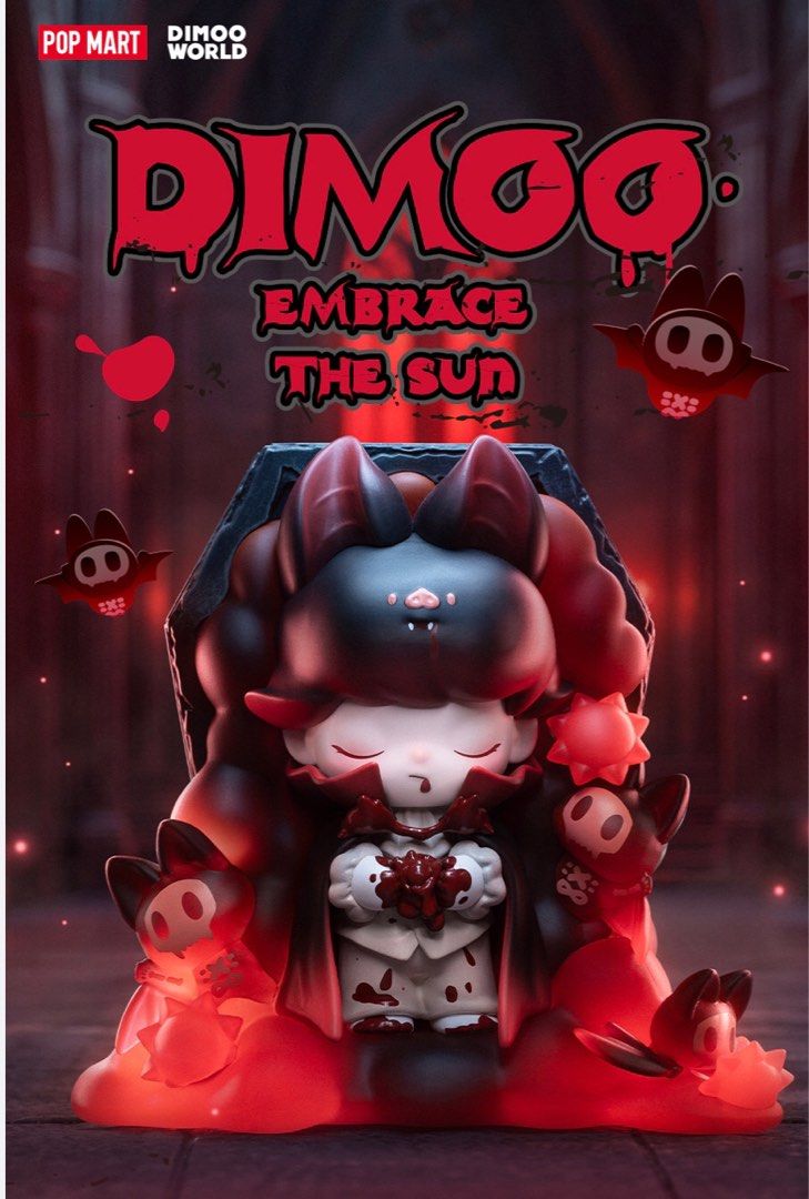 Popmart Dimoo embrace the Sun (Halloween), Hobbies & Toys, Toys