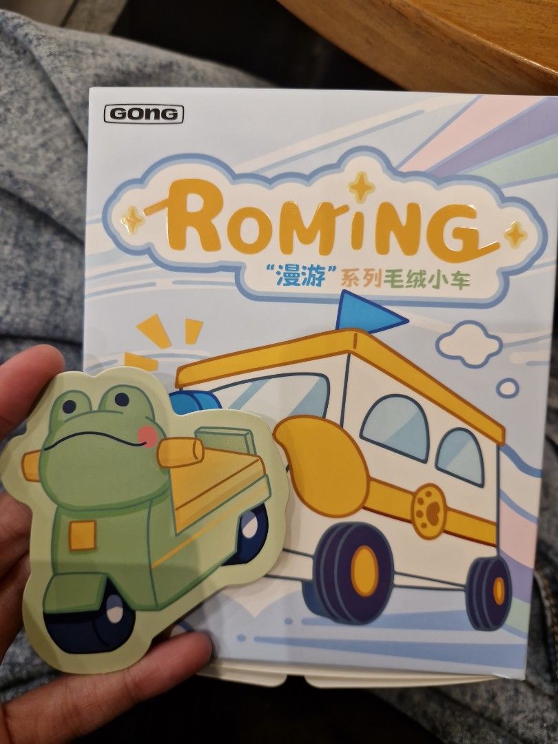 Labubu Roming Popmart Gong Roming Labubu (original), Toys & Collectibles, Mainan di ...