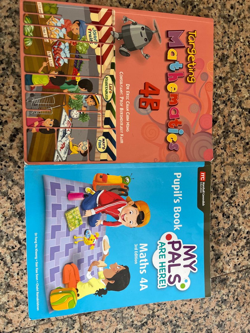 Primary P4 books Maths, Hobbies & Toys, Books & Magazines, Textbooks on ...