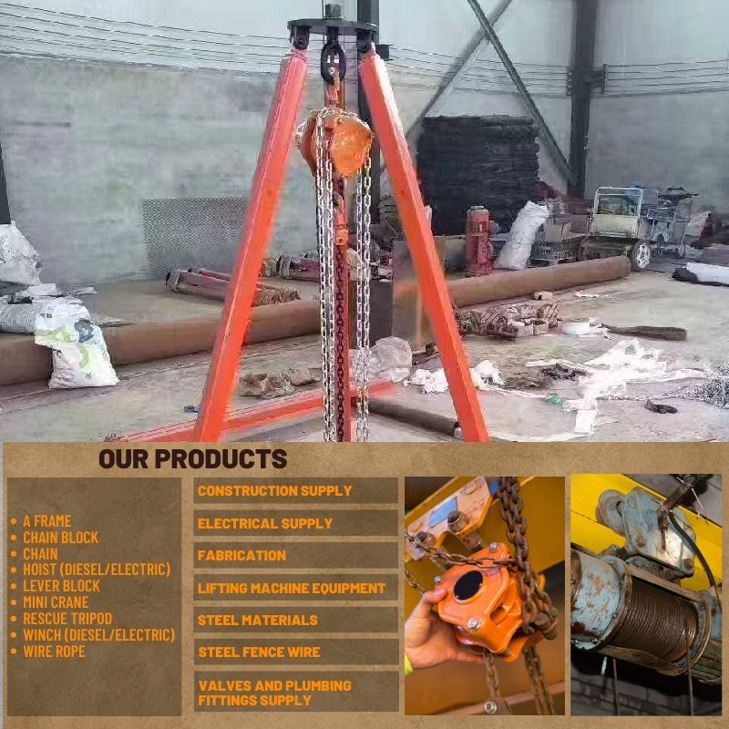 Rectangular Tripod Aluminum / Rescue Tripod / Winch, Commercial ...