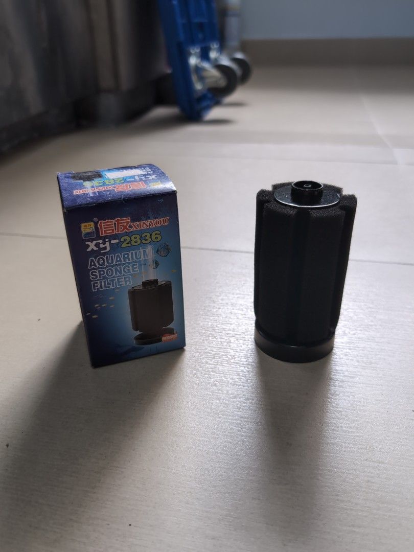 Sponge filter (Category: Homes & Other Pet Accessories) located in Singapore. Submitted by revilo75 (Listing ID 1331597291, Image 1). Description: Brand new.
