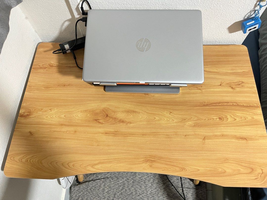 Study Table | Study Desk (Category: Tables & Sets) located in Singapore. Submitted by KSumSum (Listing ID 1331728150, Image 2). Description: Study table/Study desk -Table legs can be dismantled -Only table. Laptop is not for sale -Table is a bit shaky even the legs are tighten -Pls arrange ur own delivery -Pick up under blk787 .