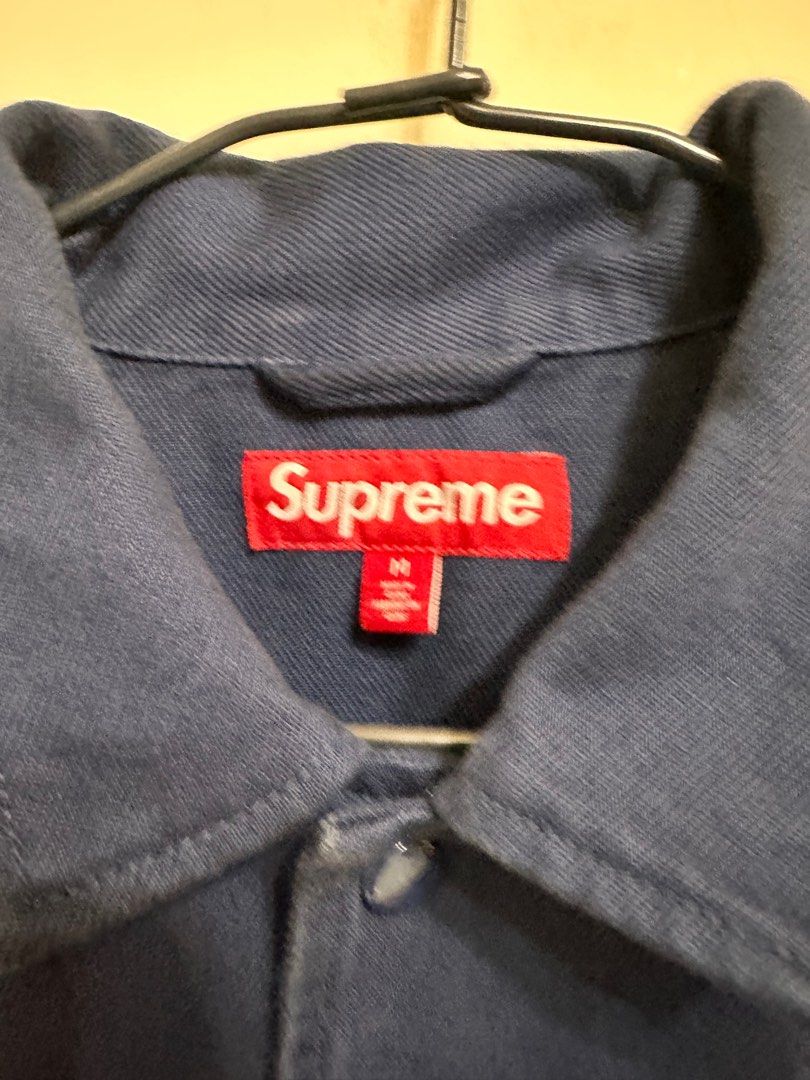 Supreme arc denim coaches jacket
