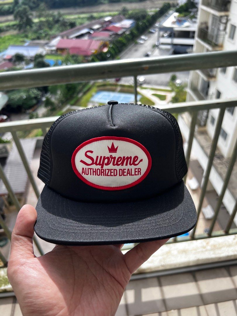 Supreme Authorized Dealer ブラックキャップ Supreme Authorized