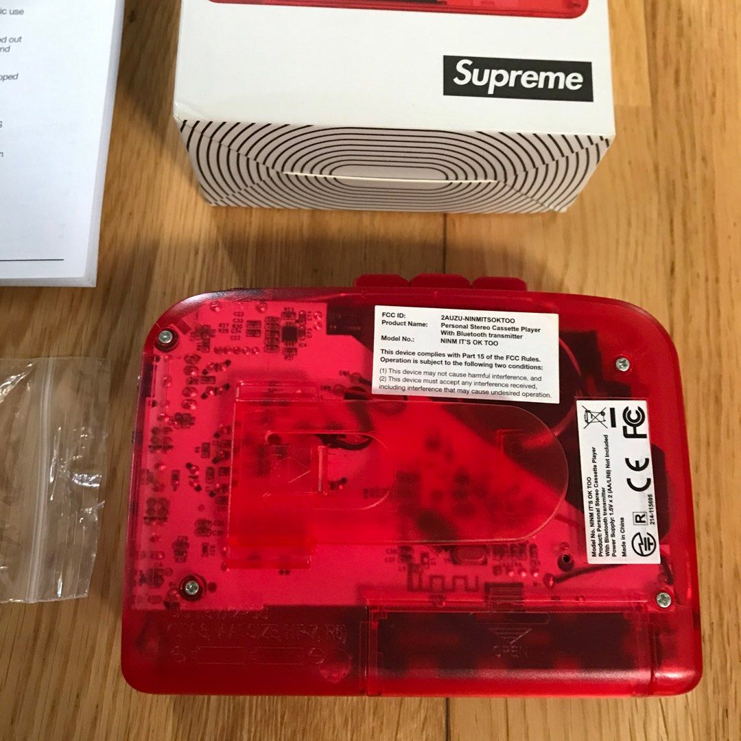 Supreme/IT'S OK TOO Cassette Player イッツ オーケー トゥー