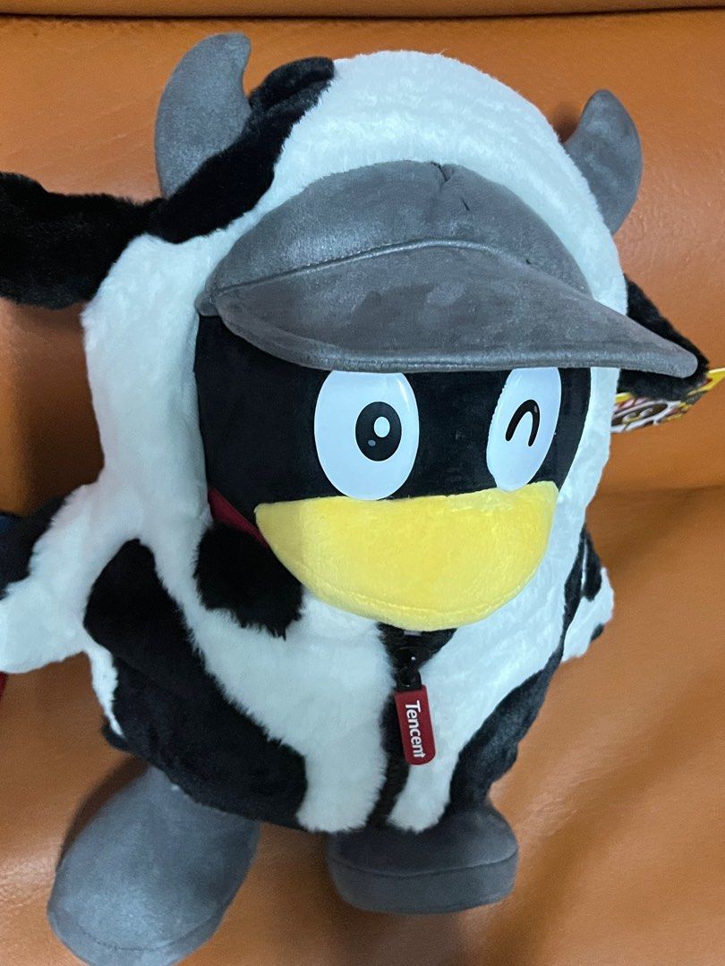 Up up tencent penguin plush (Category: Plushies & Soft Toys) located in Guagua. Submitted by goodbuysathome (Listing ID 1331583530, Image 2). Description: Penguinplush QQ Chinese New Year 12 inches Add sf 75 GCash payment .