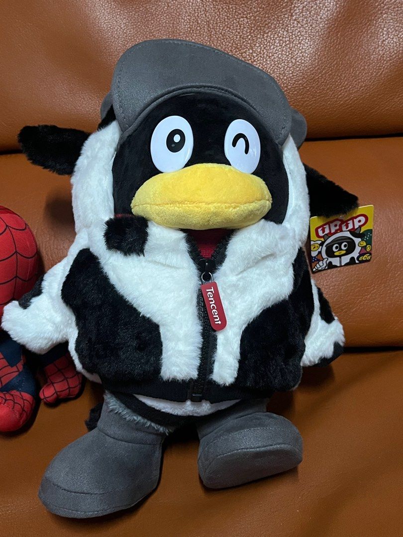 Up up tencent penguin plush (Category: Plushies & Soft Toys) located in Guagua. Submitted by goodbuysathome (Listing ID 1331583530, Image 1). Description: Penguinplush QQ Chinese New Year 12 inches Add sf 75 GCash payment .