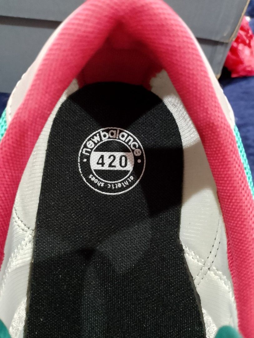 VINTAGE NEW BALANCE ATHLETIC SHOES MULTICOLOUR 420 AUTHENTIC GENUINE ORIGINAL COLLECTOR ITEM LIMITEDITION Sports Equipment Other Sports Equipment and Supplies on Carousell
