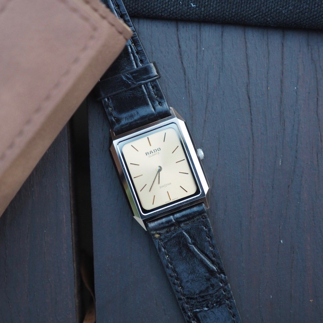 VINTAGE RADO SWISS MADE TANK WATCH, Men's Fashion, Watches