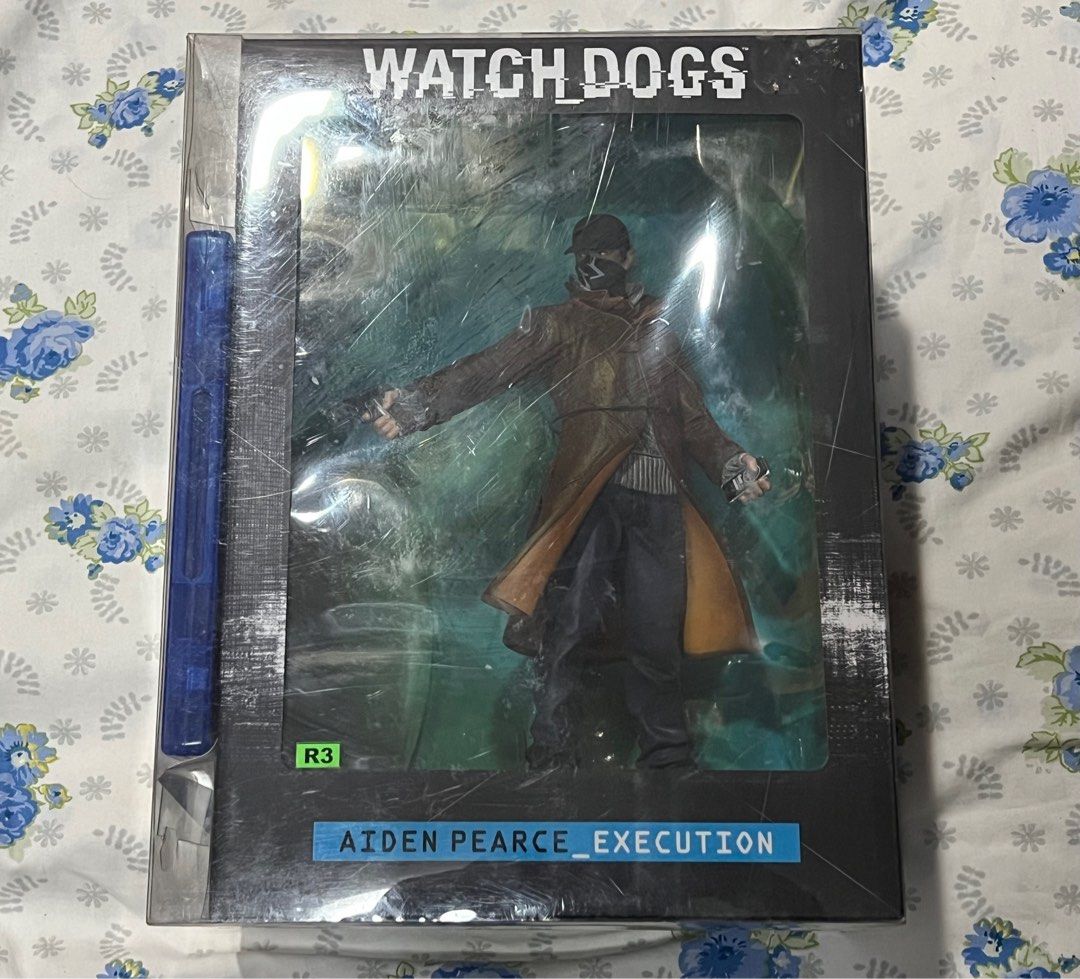 Watchdogs Aiden Pearce Statue with PS4 Game (Category: Figurines & Statues) located in Quezon City. Submitted by ff0000 (Listing ID 1331734006, Image 1). Description: Not sure if codes are used WYSWYG MOP:GCASH/BPI/MAYA Rush sale for 3500 limited time.