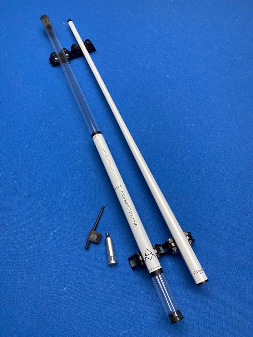 Whyte Carbon White Pool Cue shaft Sports Equipment Sports Games Billiards Bowling on Carousell