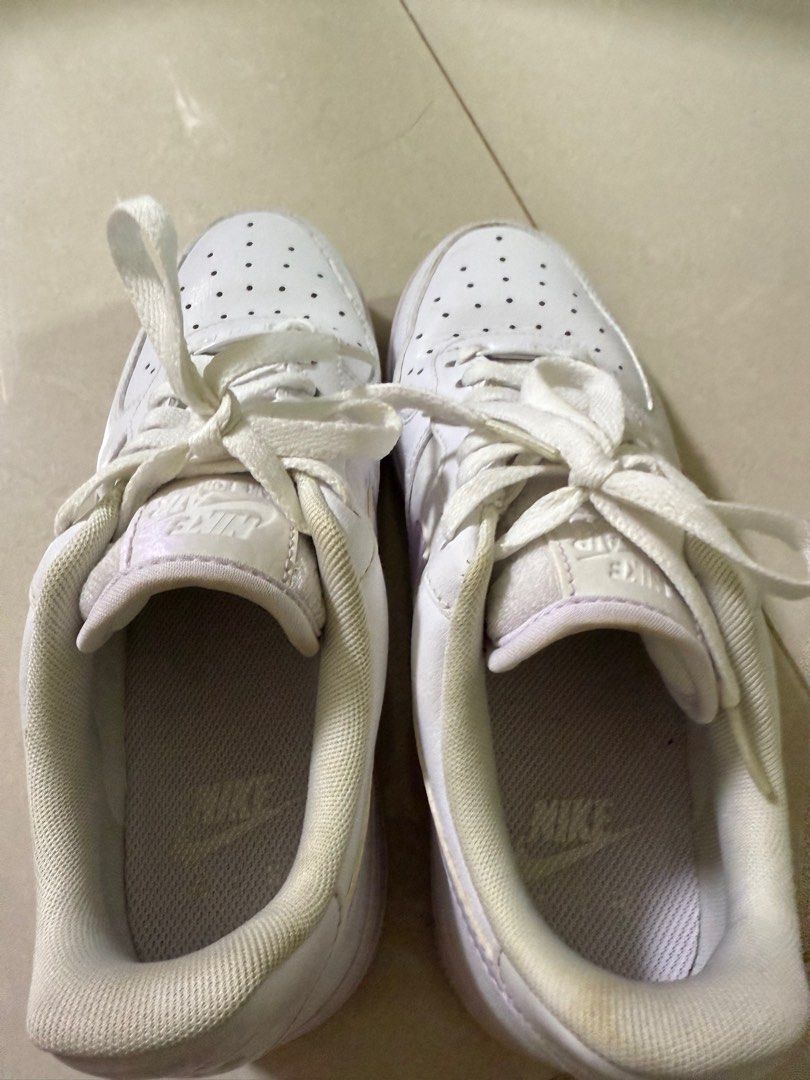 WMNS Nike Air Force 1 07 white barely grape Blanc bourgogne brut Women s Fashion Footwear Sneakers on Carousell