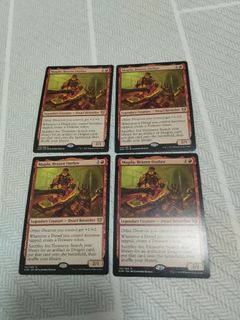 mtg magda commander deck Ral Emblem Token