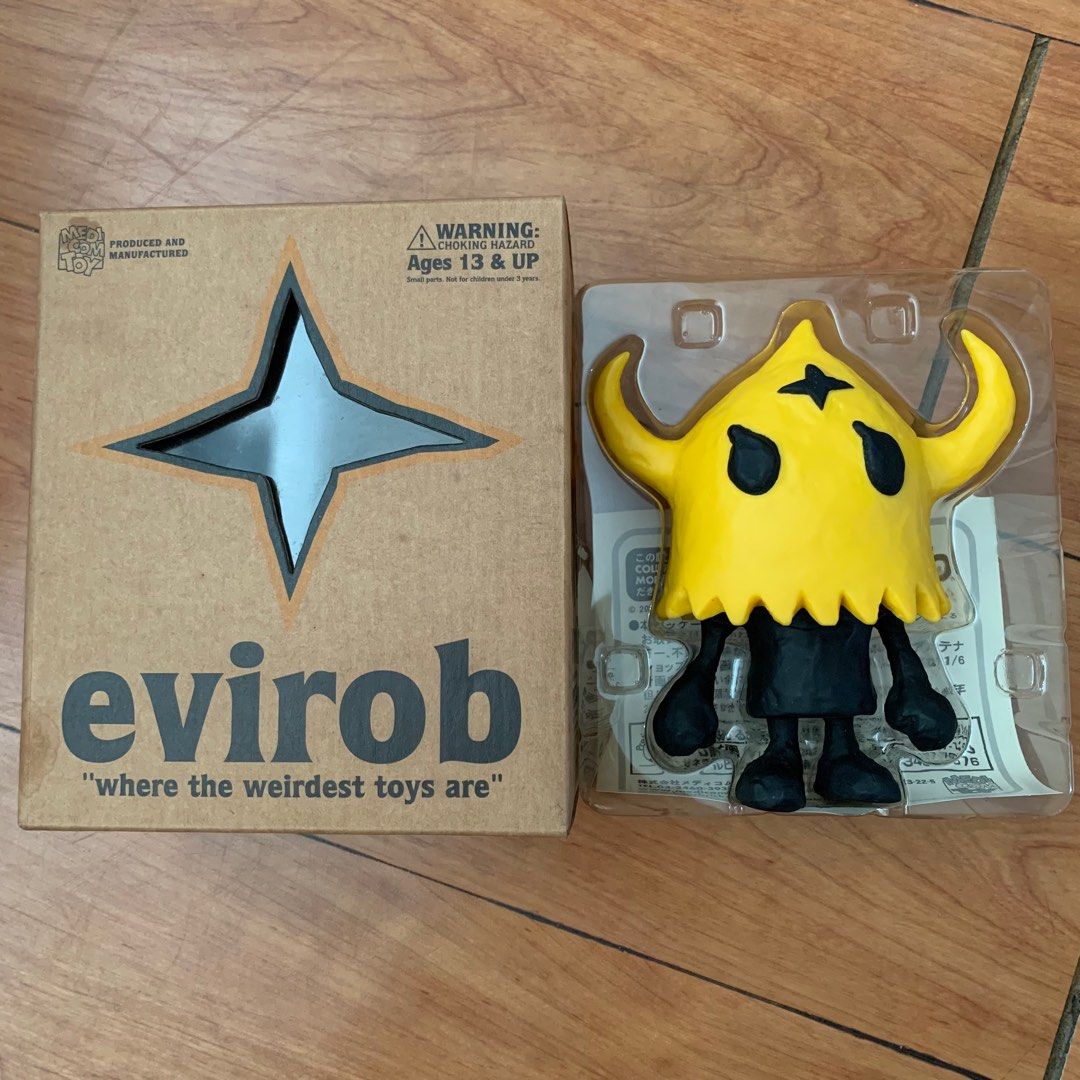 絕版！2003年日本Medicom Toy evirob Terminal Mortal Vinyl