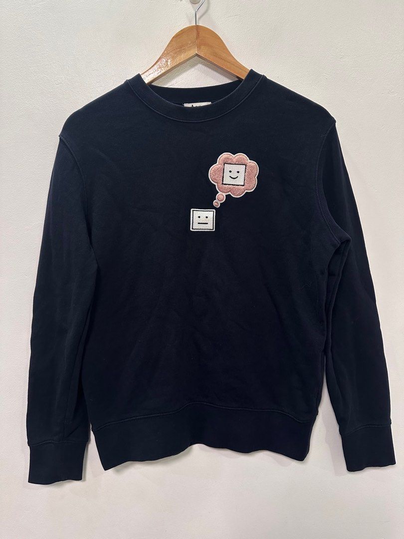 ACNE STUDIOS | Casey Emoji Sweater (Category: Longsleeves) located in Lapu Lapu. Submitted by nervecloset (Listing ID 1328746605, Image 1). Description: ACNE STUDIOS | Casey Emoji Sweater Medium on tag W = 19.5 inches L = 24.5 inches Very good condition 2650 + sf.