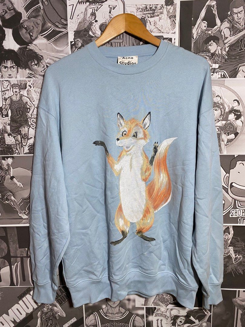 Acne studios fox sweatshirt cheap