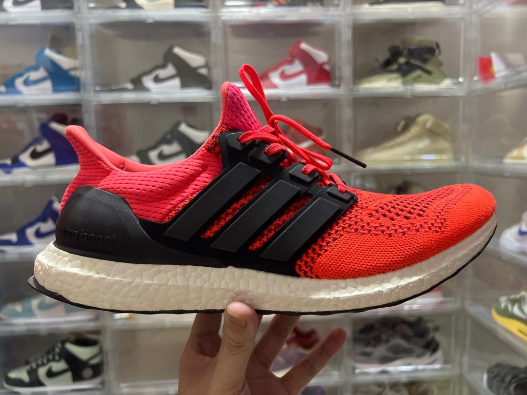 adidas gazelle silver green womens Adidas Men's Ultraboost 21 Solar Red / Core Black / Gold Metallic Running  Shoes