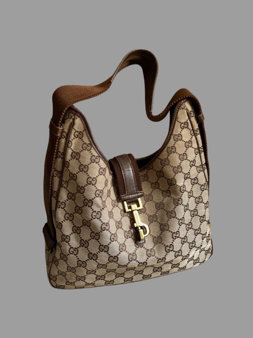 Authentic Gucci Monogram Hobo Bag