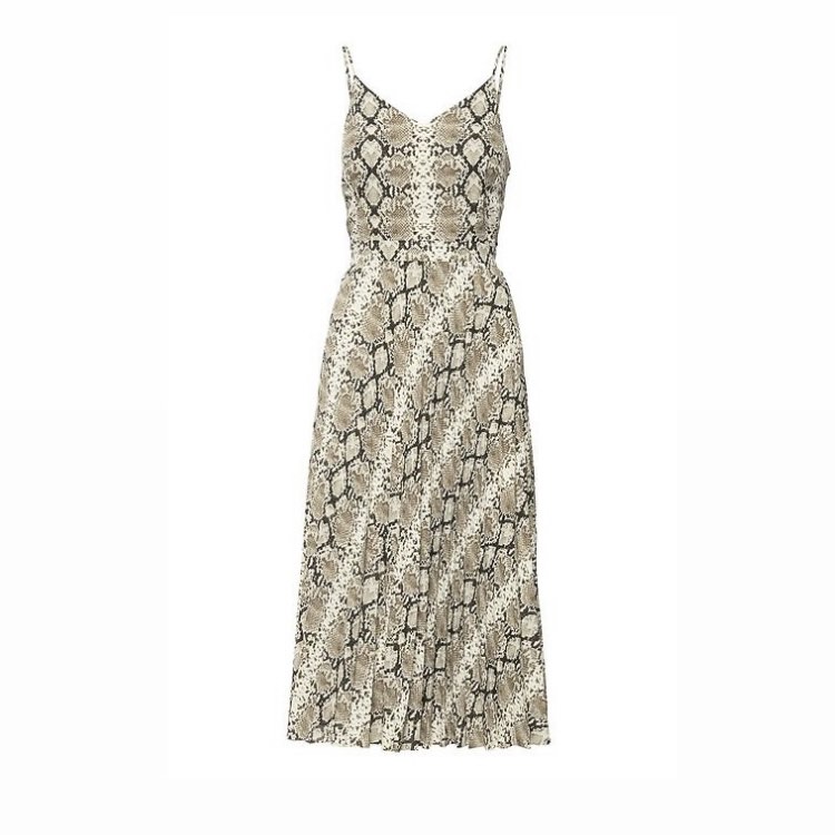 Banana republic snake print dress clearance