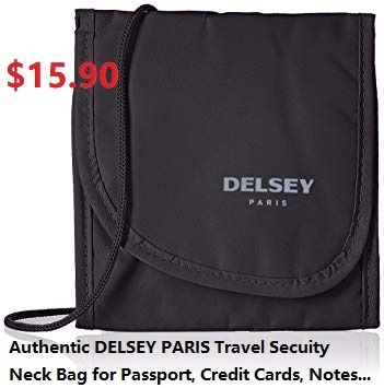 Delsey passport holder best sale