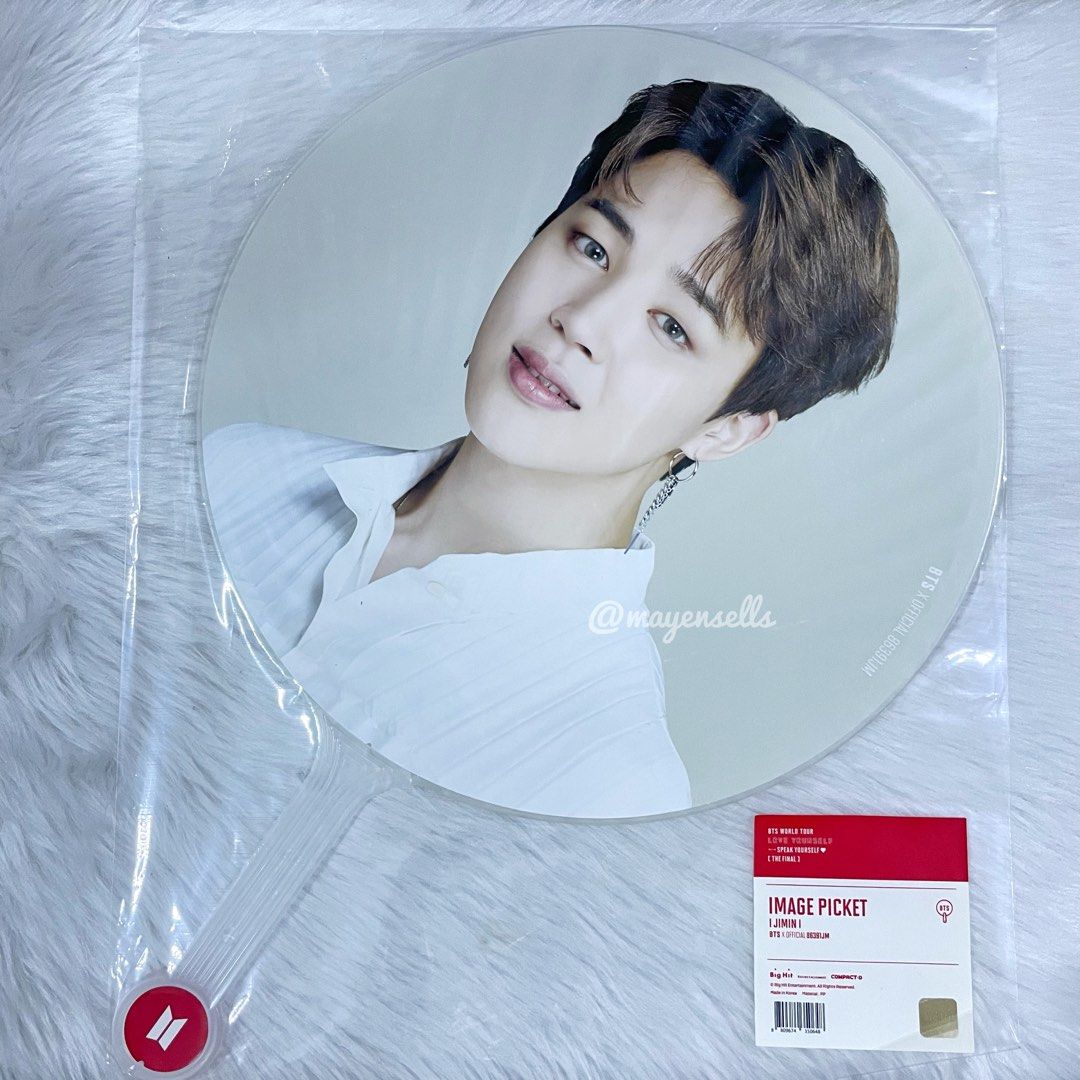 新品】BTS ジミン うちわ SPEAK YOURSELF JAPAN（BTS Speak your