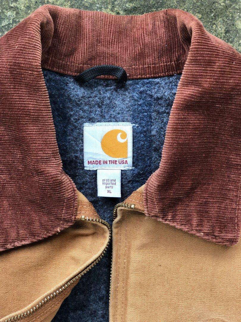 CARHARTT DETROIT J001 BRN Men s Fashion Activewear on Carousell
