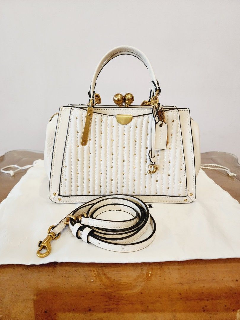 Coach Dreamer 21 w Quilting Rivets Satchel Bag Women s Fashion Bags Wallets Cross body Bags on Carousell