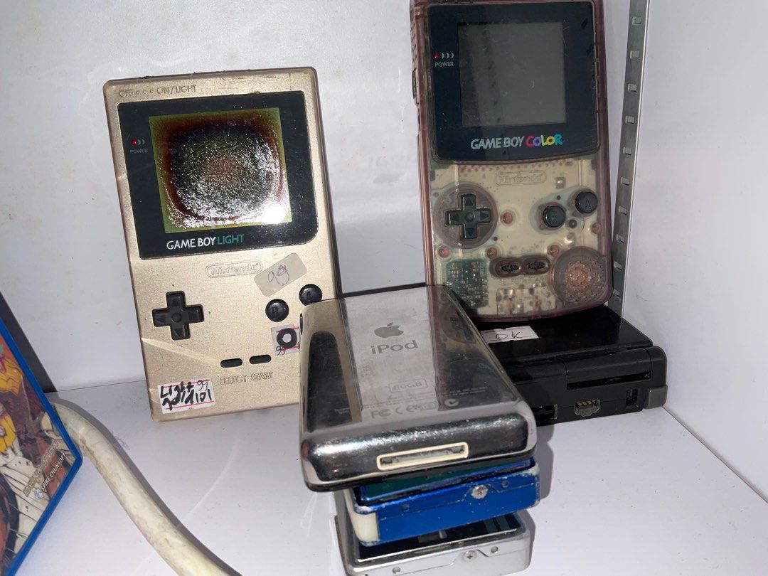 Nintendo Gba Gbc Console Nintendo Gba Gameboy Gbc Light Colour Not