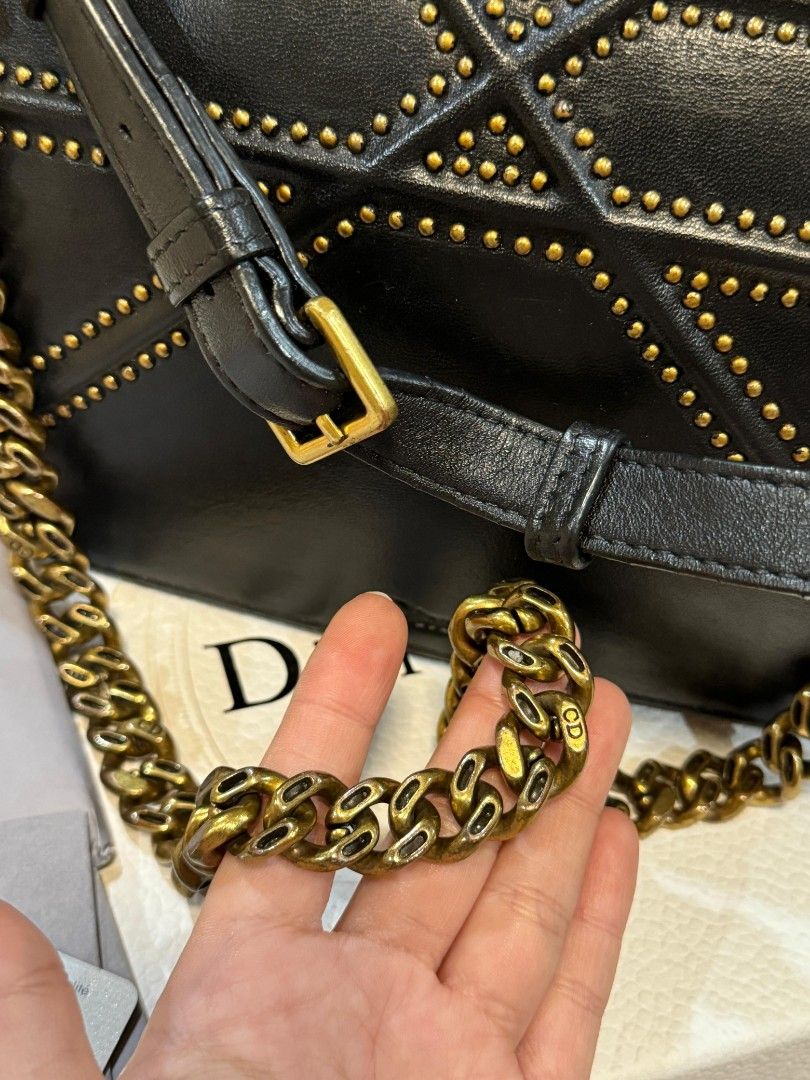 Diorama black studded new arrivals