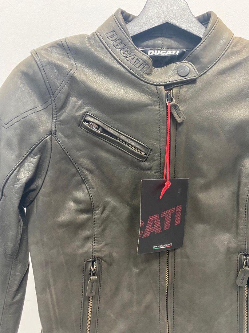 DOWNTOWN DUCATI LEATHER JACKET Men s Fashion Coats Jackets and Outerwear on Carousell