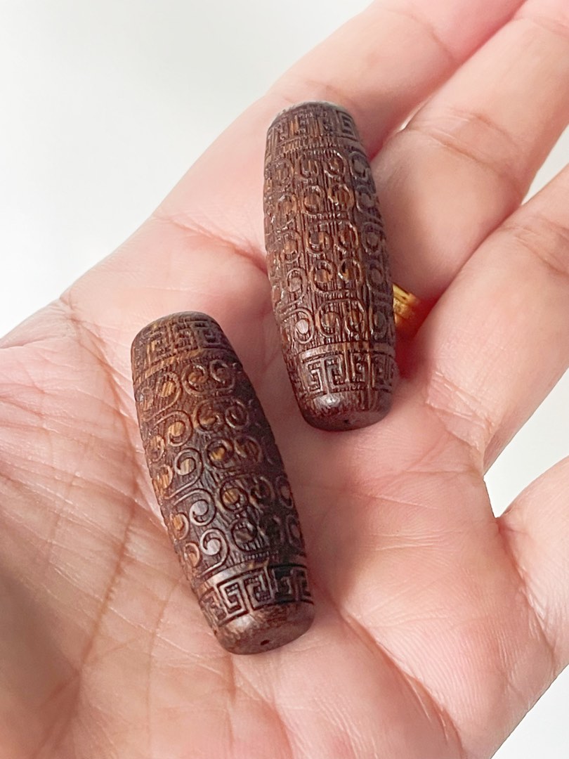 送料無料】 水紋天珠 New dZi Beads ジービーズ 現代天珠 台湾製