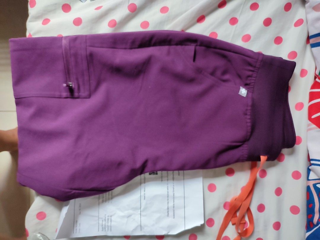 FIGS Zamora High waist Pants Deep Purple (Category: Activewear) located in Quezon City. Submitted by mrliban (Listing ID 1328608024, Image 2). Description: FIGS Zamora Pants Small, High waisted deep purple Brand New- Fitted Only.