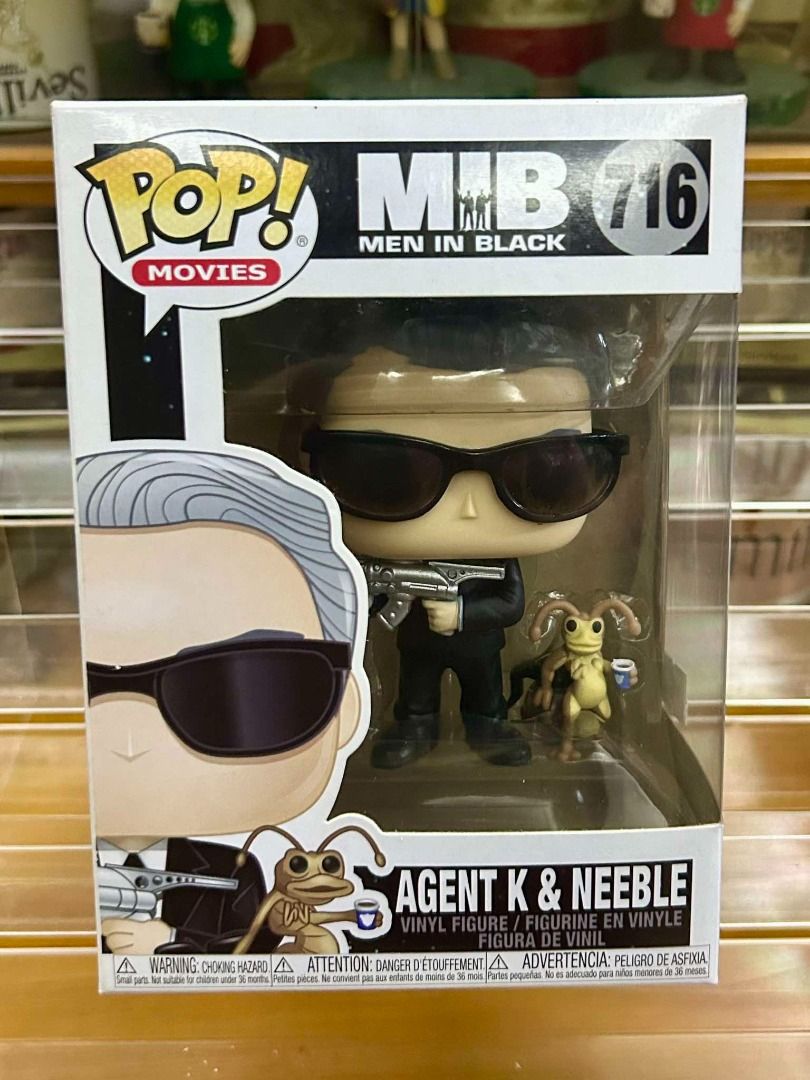 Funko POP Movies Men In Black Agent K & Neeble, Hobbies & Toys, Toys ...