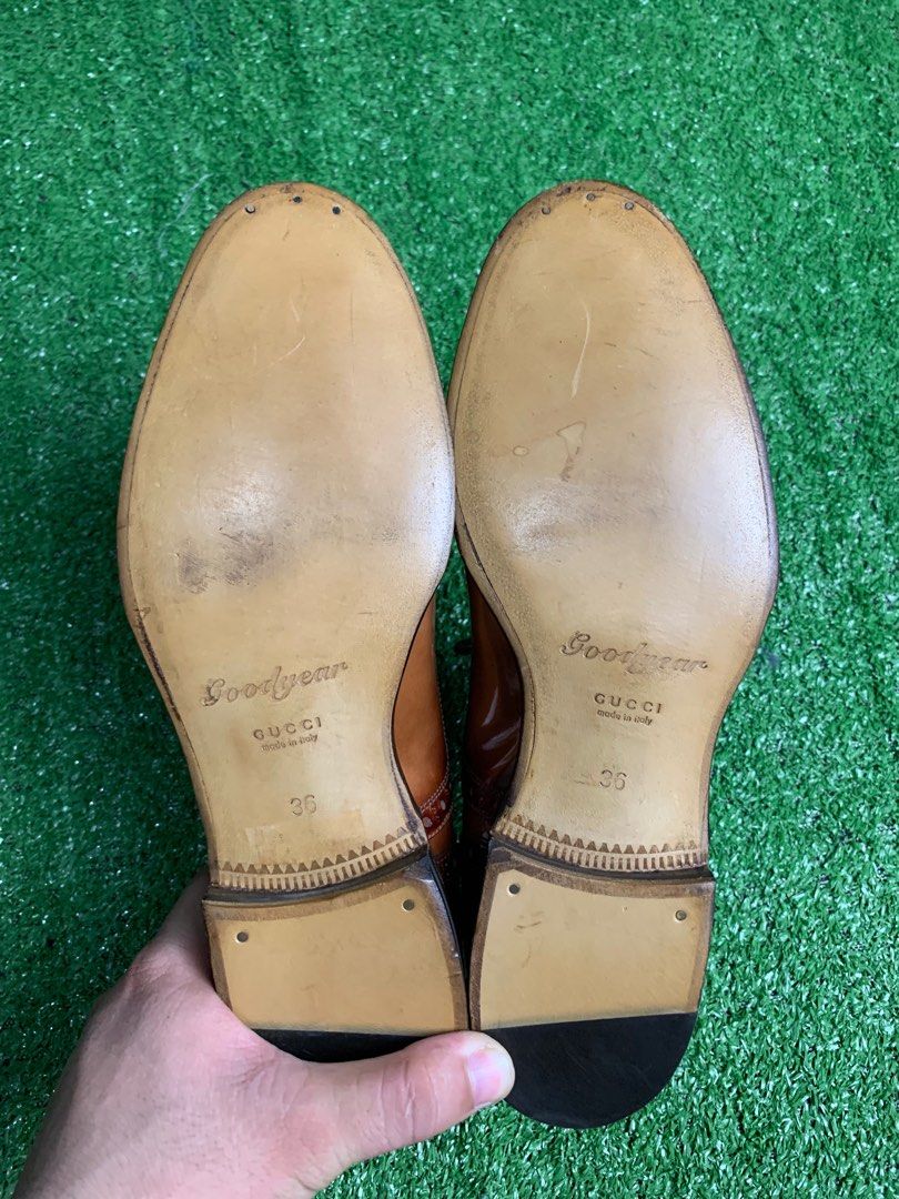 Gucci brogue deals