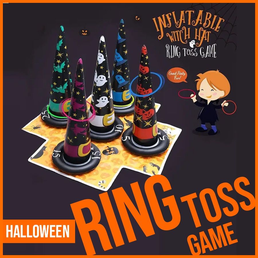 Halloween ring toss game 2025