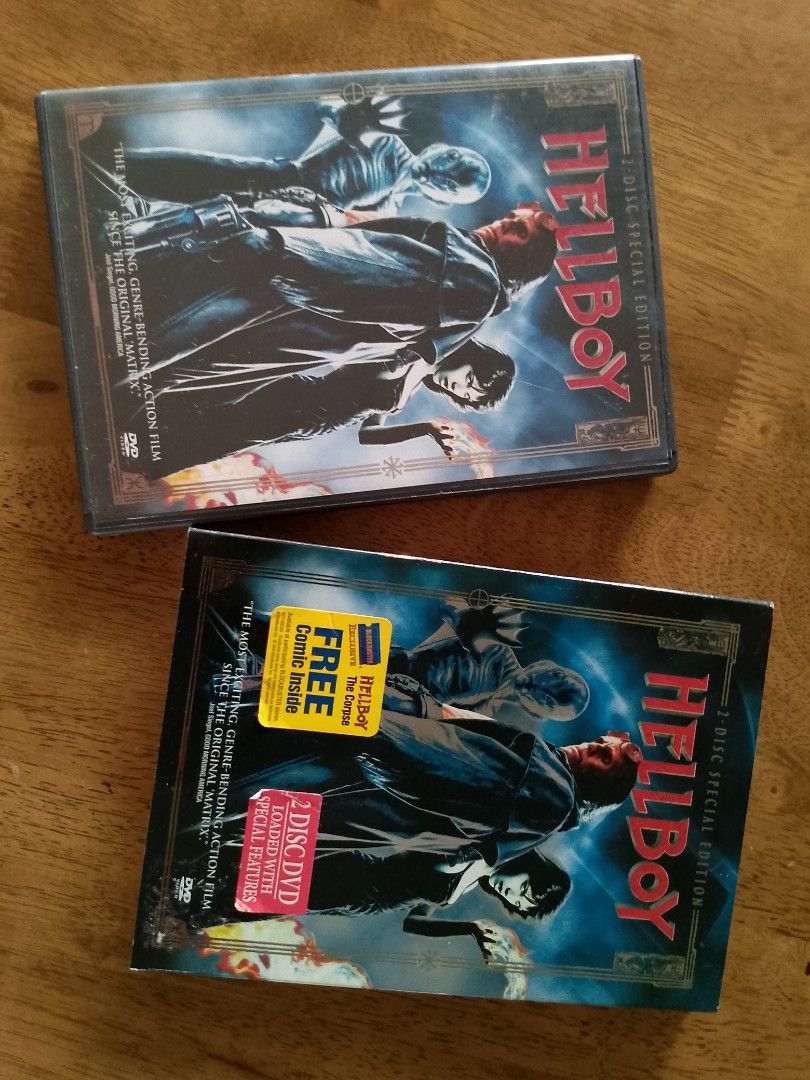 Hellboy DVD (Category: CDs & DVDs) located in Pasig City. Submitted by joeysden (Listing ID 1328716042, Image 2). Description: original region 1 dvd very good condition personal collection payment thru gcash or bank deposit.