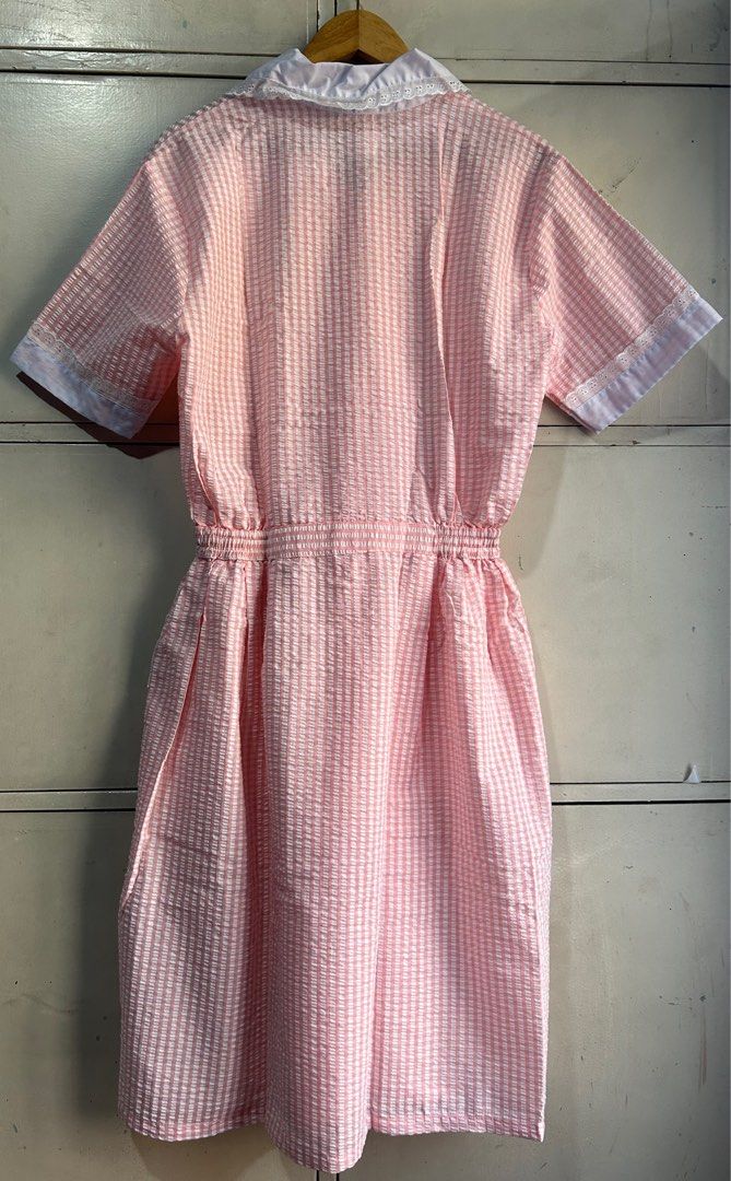 Helper Maid Uniform Dress (Category: Dresses) located in Manila. Submitted by hopestreet (Listing ID 1328675963, Image 2). Description: Helper Maid Uniform Dress Brand New Brand: Monique *not a direct seller, items were bought for use of our helpers at home P350 per piece Will give discount if you will get 3 or more Available in assorted colors/patterns XL - pink, green, blue, beige L - blue, beige M - blue, beige Measurements when laid flat: XL 