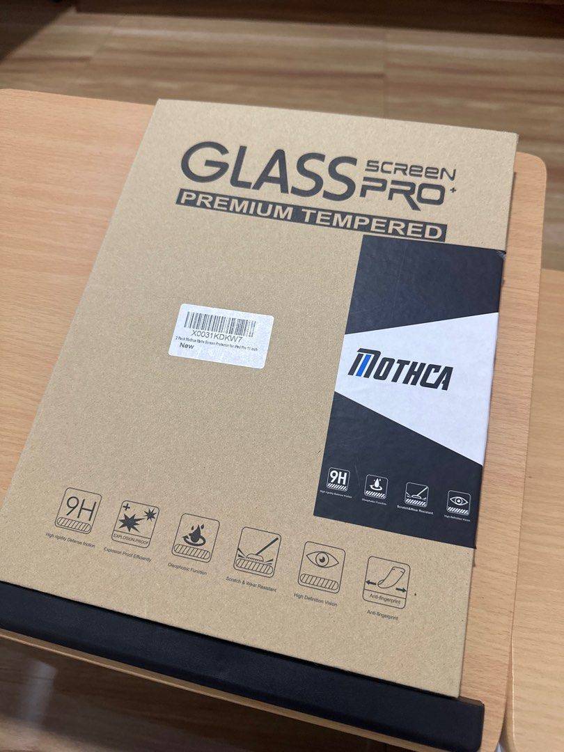 IPAD PRO 11' PREMIUM TEMPERED GLASS - MATTE (MOTHCA) (Category: Other Accessories) located in Manila. Submitted by mingmingtsu_ (Listing ID 1328737740, Image 1). Description: FOR IPAD PRO 11 INCH MOTHCA - brand Brought this from Amazon, Orig price $ 14.99 = ₱784 Selling it for only ₱500 RFS: Extra tempered Premium quality and better THAN "paperlike tempered glass that can damage your apple pen tip".