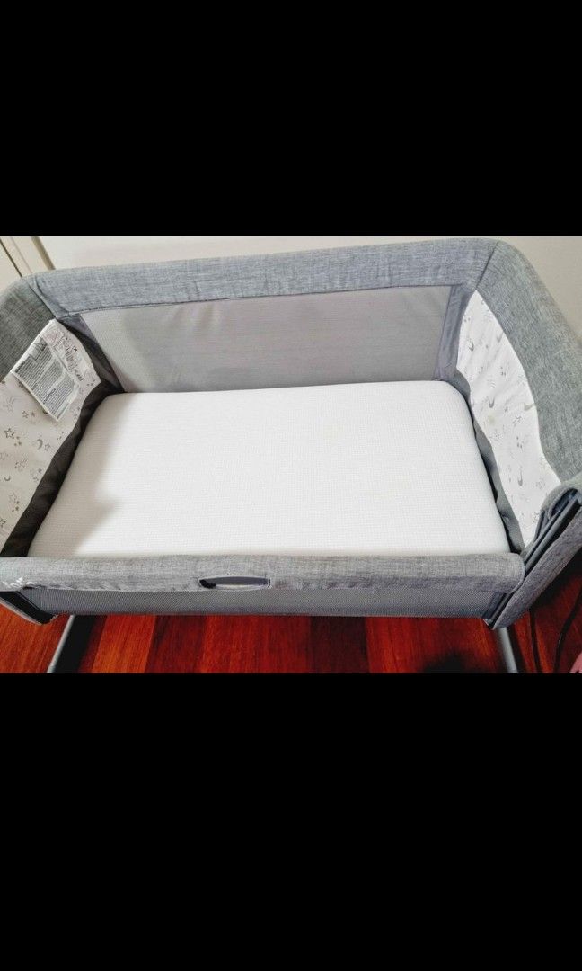 JOIE CO SLEEPER (Category: Prams, Strollers & Car Seats) located in Ingleburn. Submitted by pokharelsa79578 (Listing ID 1328645689, Image 1). Description: Join Roomie Glide Bedside Sleeper, selling because baby is not using it any more. Only used few times. Mattress and carry bag included..
