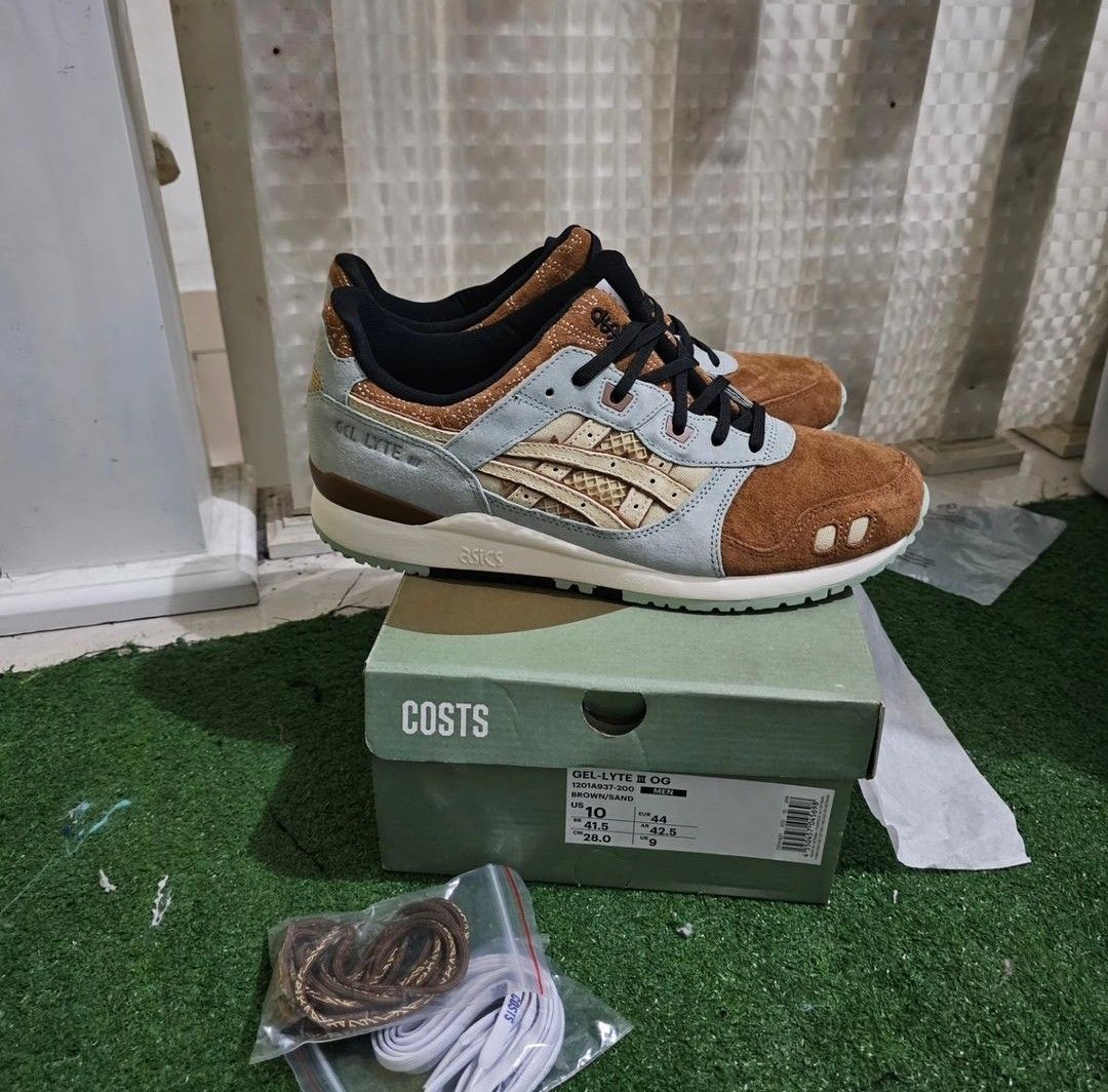 JUAL RUGI asics GEL Lyte III OG Costs Original Fesyen Pria Sepatu Sneakers di Carousell