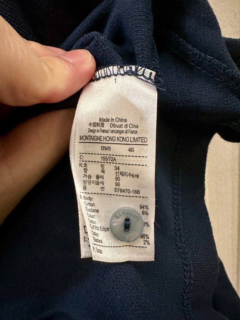 Lacoste Dress - Brand New (Category: Dresses) located in Quezon City. Submitted by prelovedbymarieeeee (Listing ID 1328704840, Image 3). Description: For extra Small - small Frame For sure buyer Php 999 NEVER BEEN USED BRAND NEW.