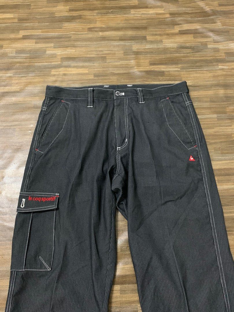 Le coq sportif cargo Men s Fashion Bottoms Trousers on Carousell