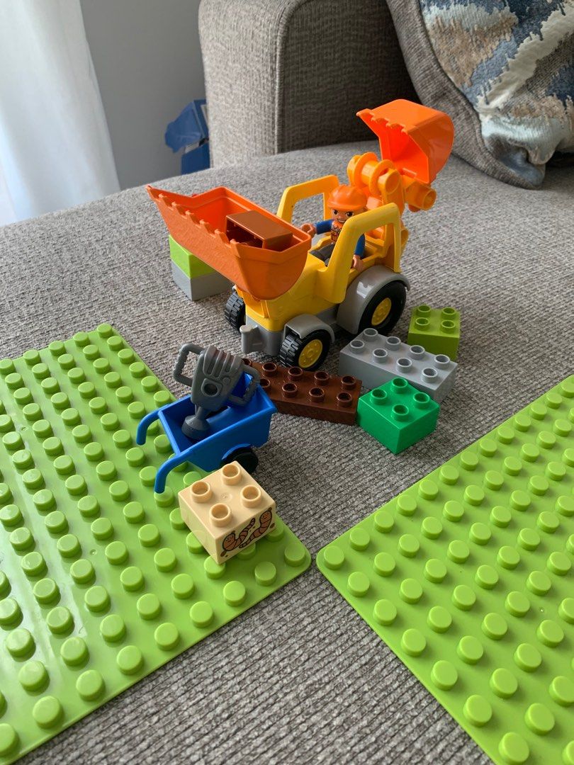 Lego Duplo Backhoe Loader