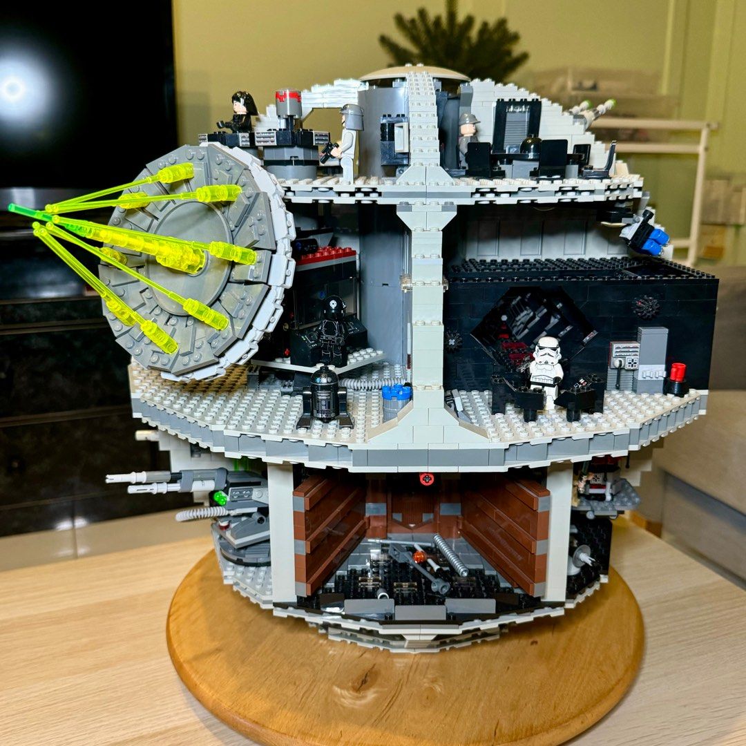 LEGO Star Wars UCS Collection 75159 Death Star 2nd edition 75192 UCS Millennium Falcon 2nd edition 75308 UCS R2 D2 2nd edition